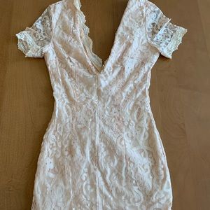 TOBI lace bodycon dress